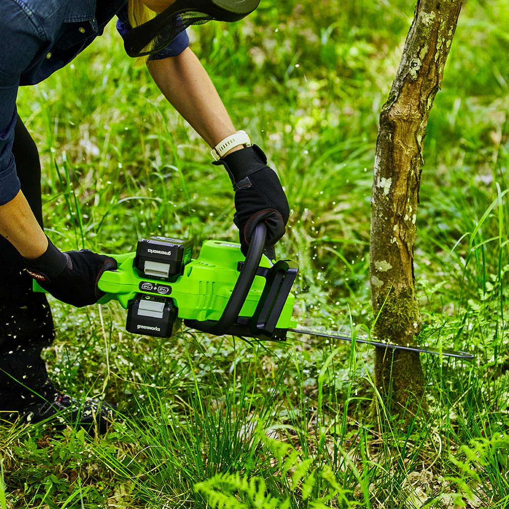 POWERALL 48V (24V x 2) Chainsaw 36cm - 2x 4Ah Battery - Image 5