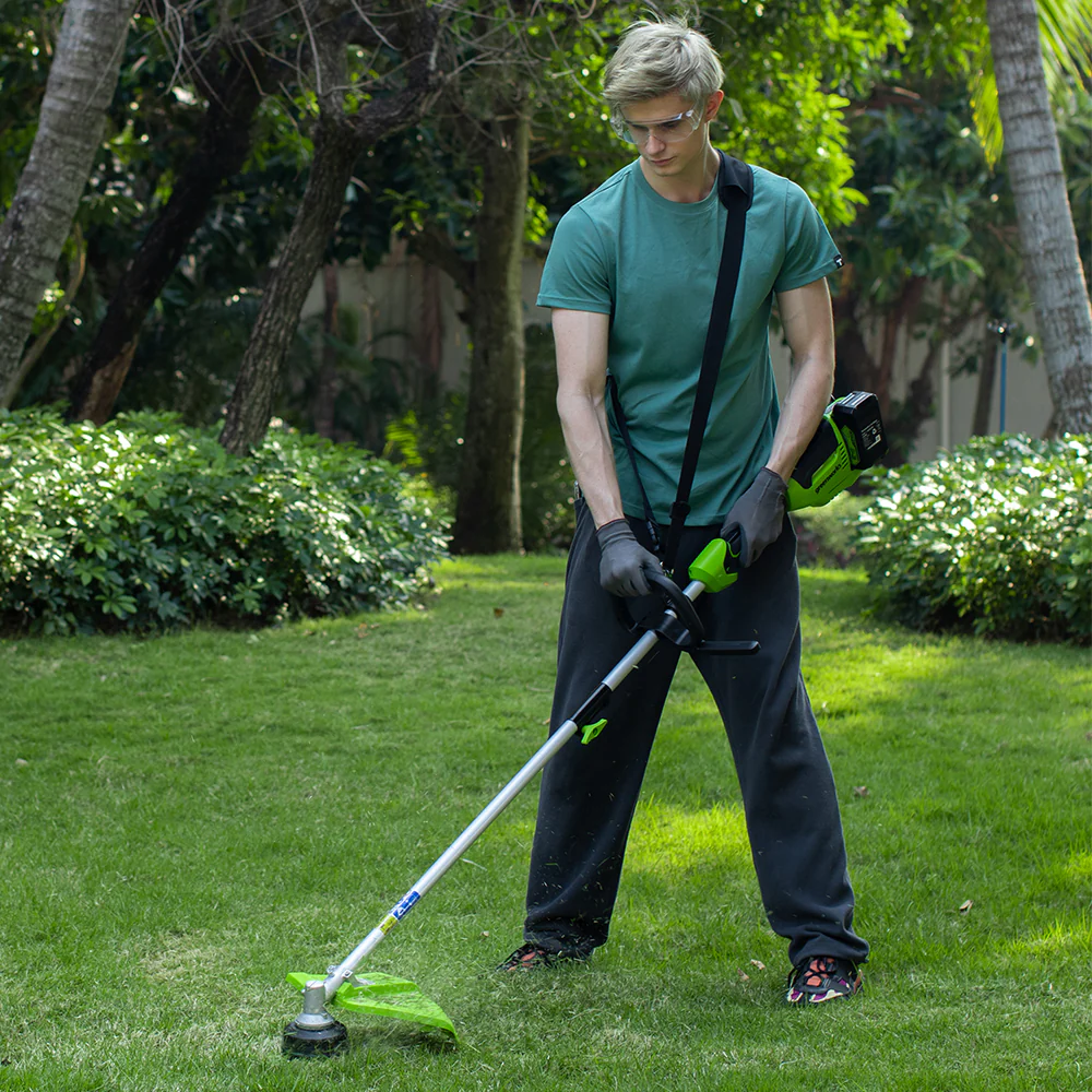 POWERALL 48V (24V x 2) Grass Trimmer 40cm - 2x 4Ah Battery - Image 3
