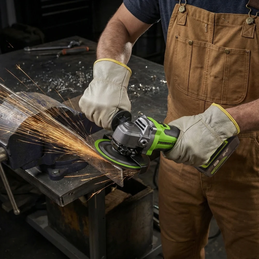 POWERALL 24V Angle Grinder - tool only - Image 4