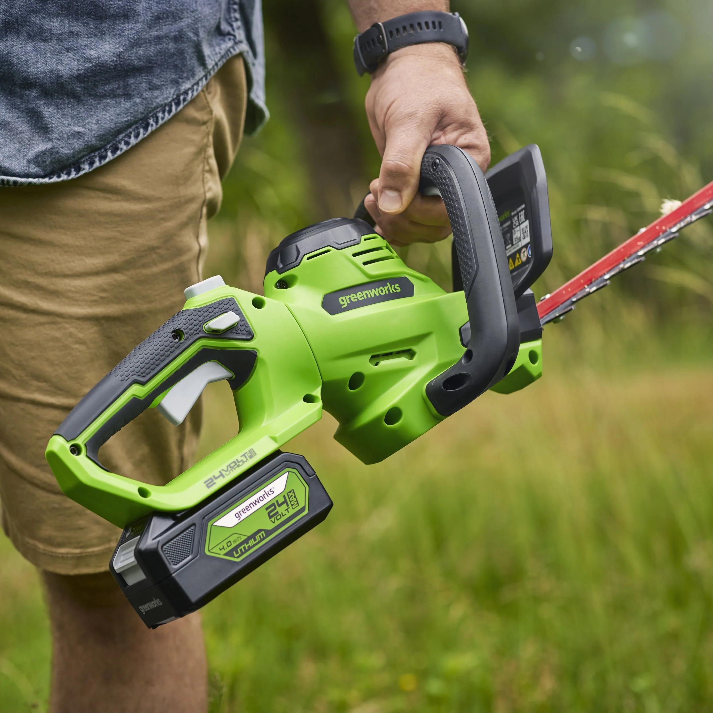 POWERALL 24V Hedge Trimmer 56cm Gen. II - 2Ah Battery - Image 7