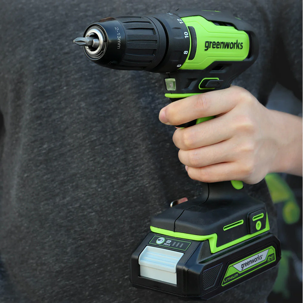 POWERALL 24V Drill 35Nm - 2Ah Battery & Bag - Image 12