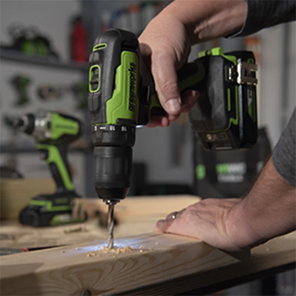 POWERALL 24V Drill 35Nm - 2Ah Battery & Bag - Image 7