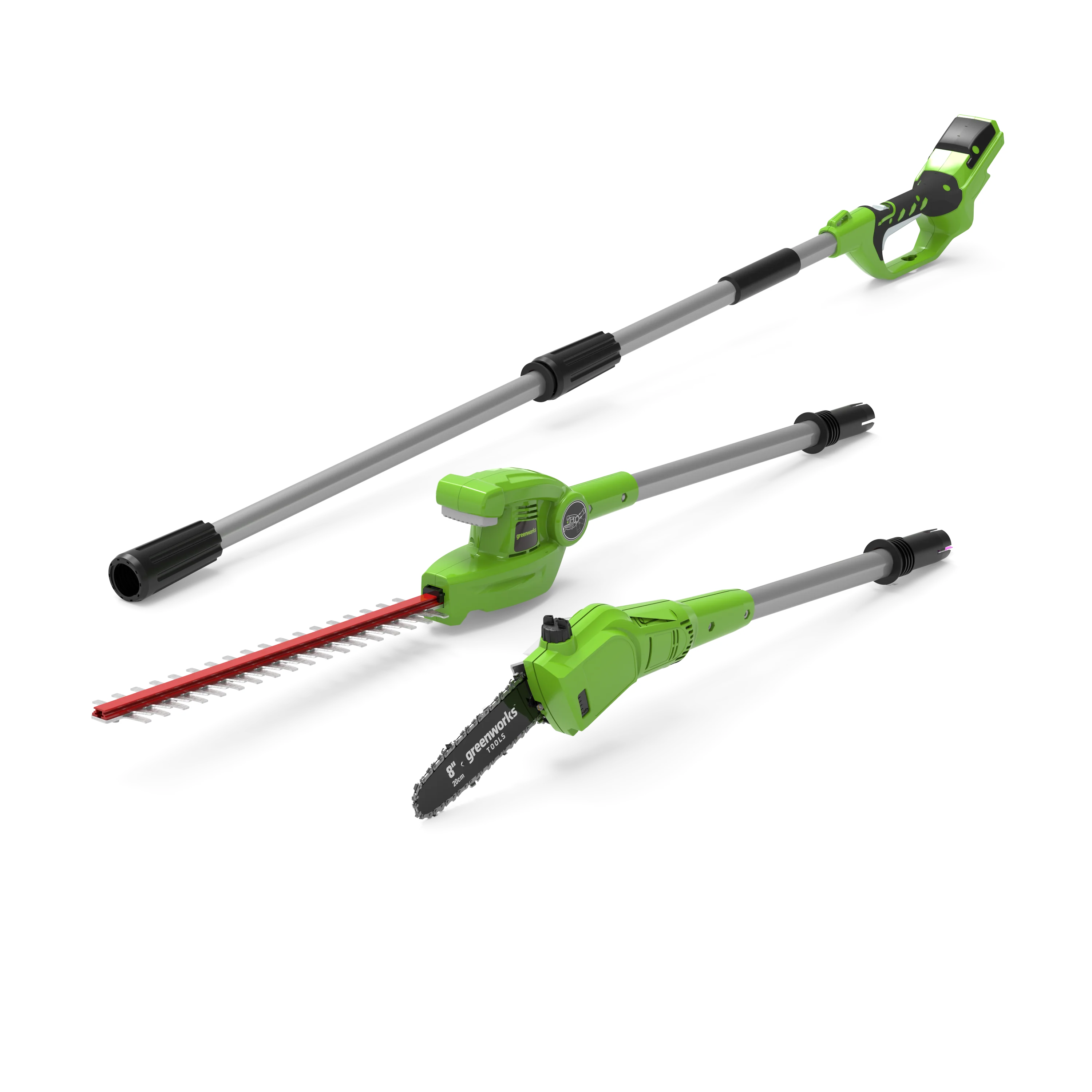 POWERALL 24V Pole Saw & Pole Hedge Trimmer - tool only