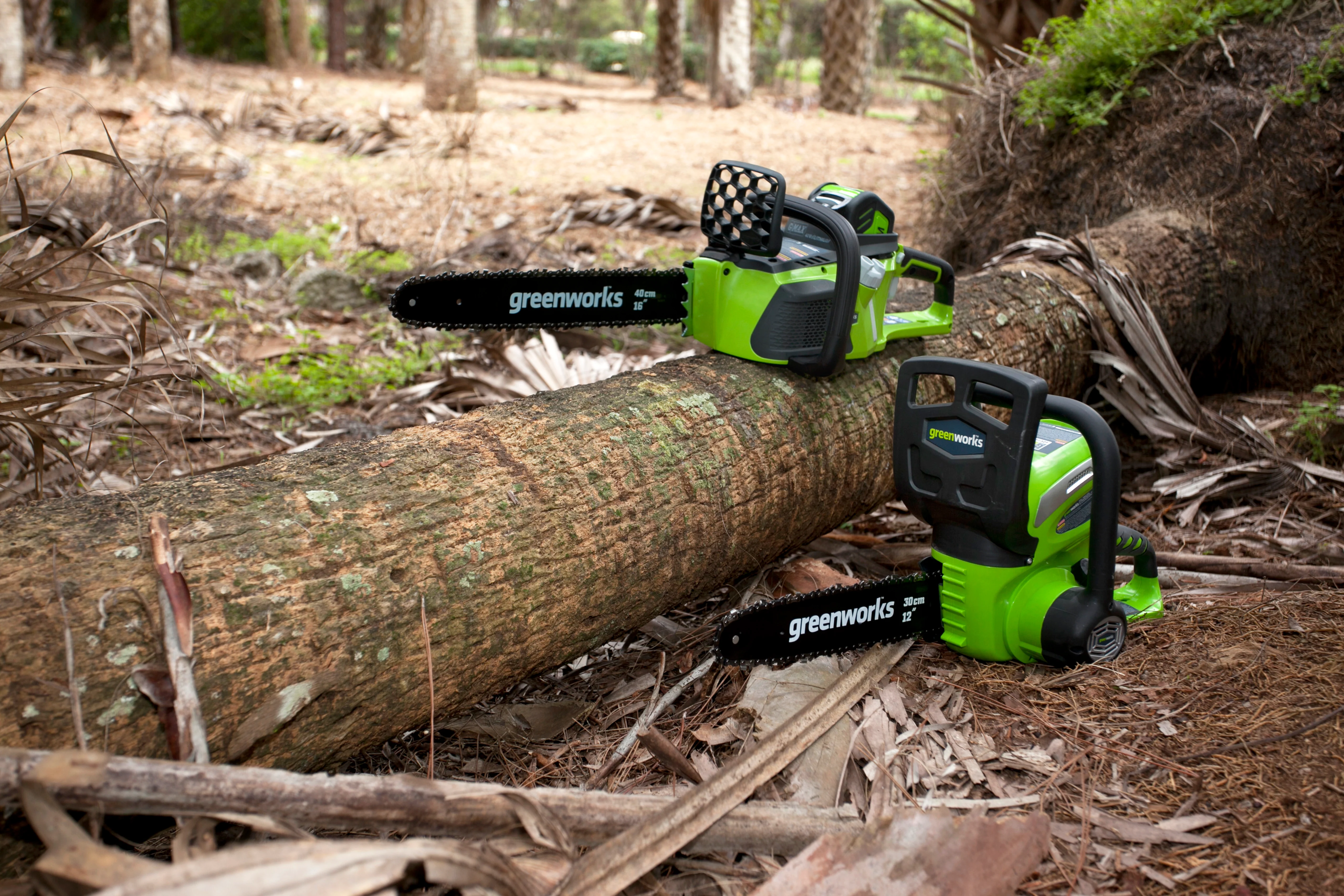 40V Chainsaw 30cm - 2Ah Battery - Image 6