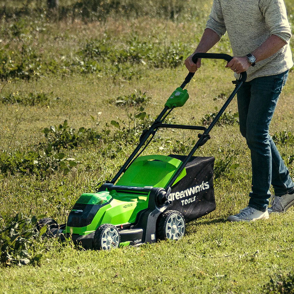 40V Lawn Mower 41cm - 2x 2Ah Battery - Image 10