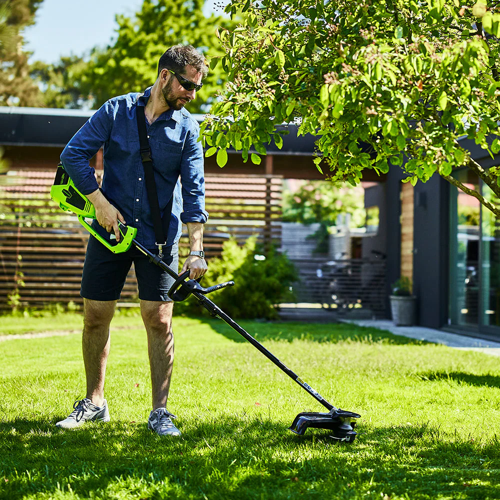 40V Brush Cutter 40cm - 2x 2Ah Battery - Image 6