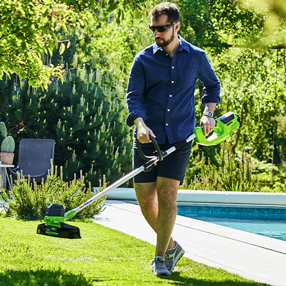 40V Grass Trimmer 30cm - 2x 2Ah Battery - Image 6