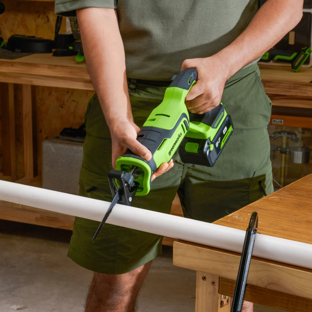 POWERALL 24V 6-Piece Power Tool Combo Set - 2 Batteries - Image 7
