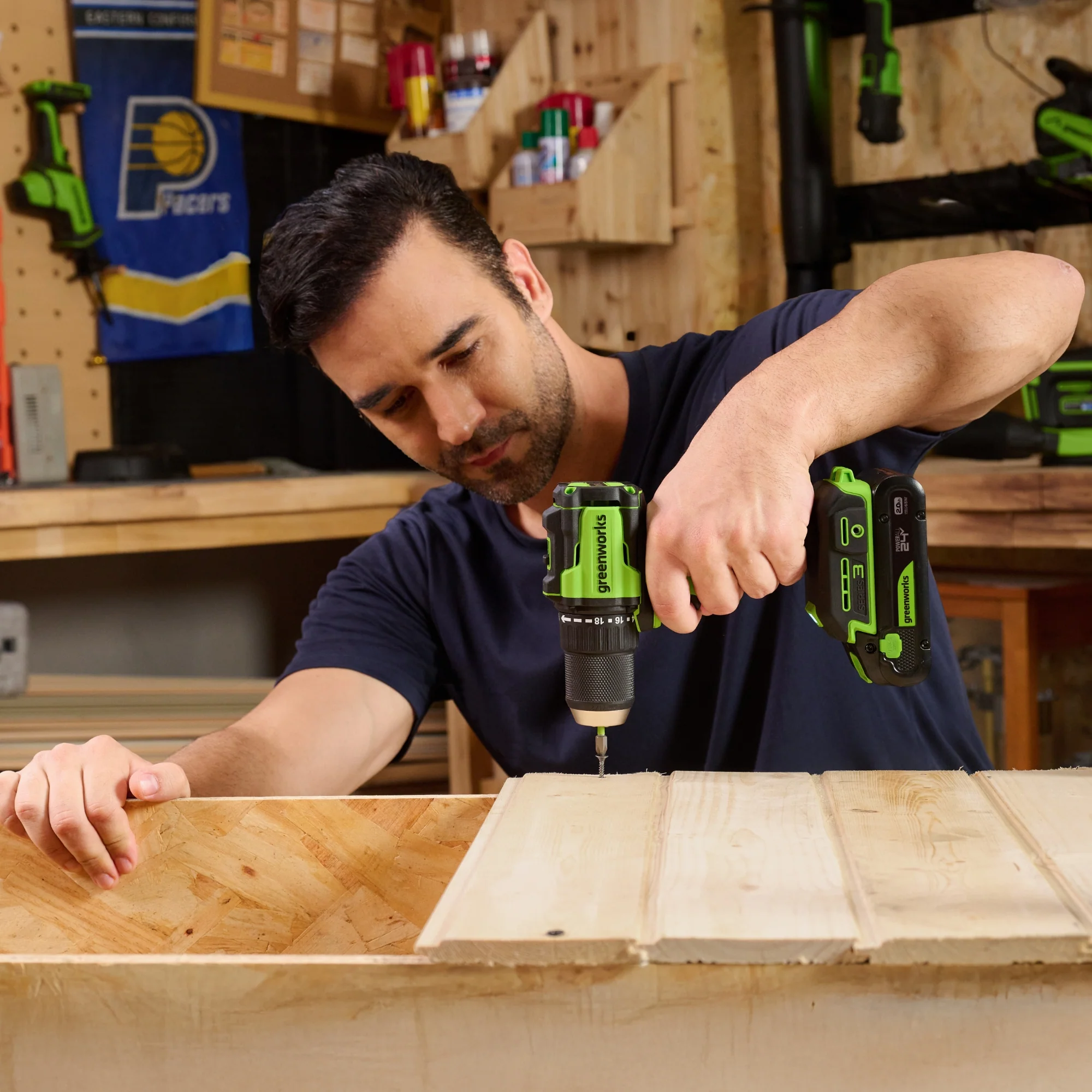 POWERALL 24V Drill Driver 45Nm - 2Ah Battery - Image 4