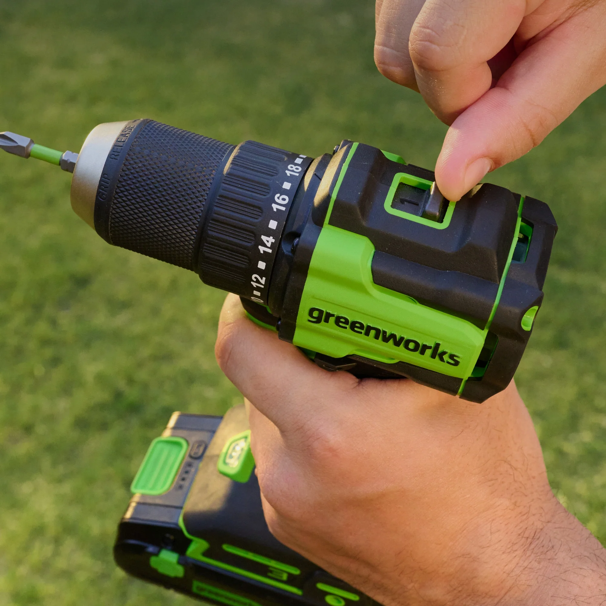 POWERALL 24V Drill Driver 45Nm - 2Ah Battery - Image 6