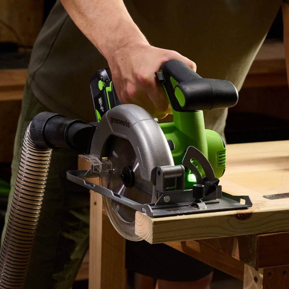 POWERALL 24V Drill Driver + Circular Saw Set - 2x 2Ah Batteries - Image 6