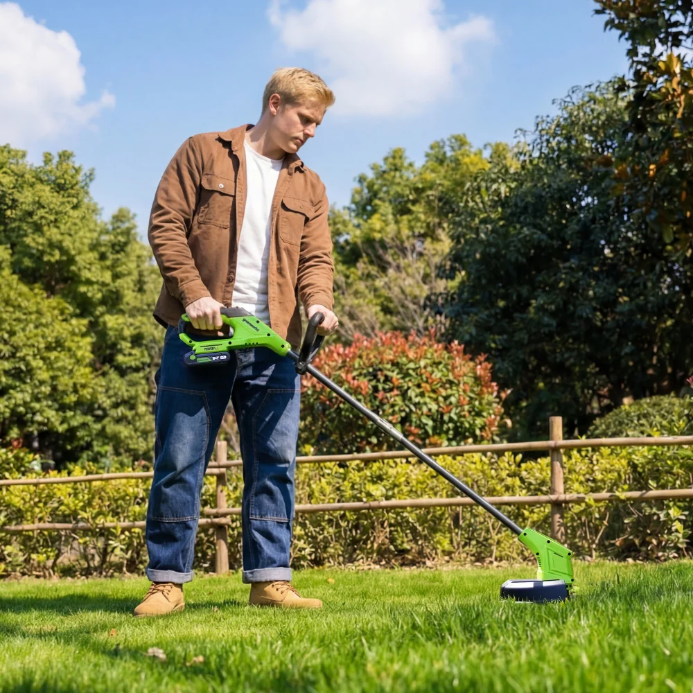 POWERALL 24V Grass Trimmer 25cm + Pistol Blower 209 km/h Set - Image 11