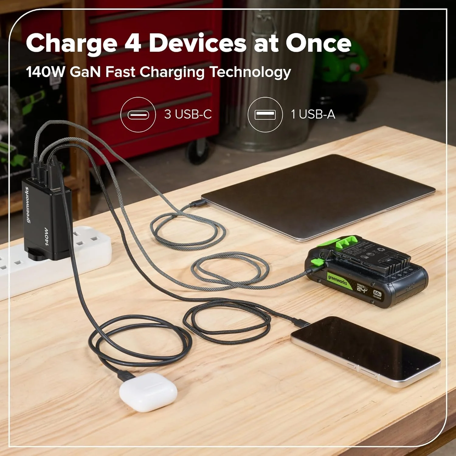 POWERALL 140W USB-C Charger - Image 2