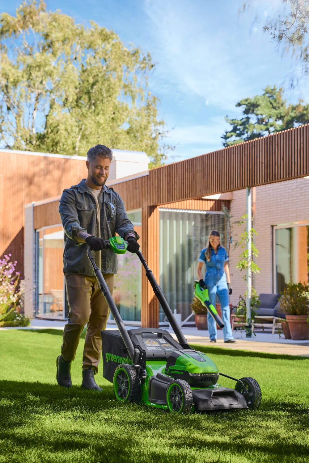 POWERALL 48V (24V x 2) Lawn Mower 46cm Self-Propelled Gen. II - tool only - Image 5