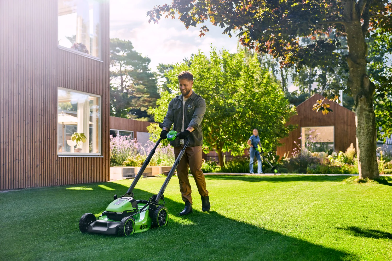 POWERALL 48V (24V x 2) Lawn Mower 46cm Self-Propelled Gen. II - tool only - Image 6