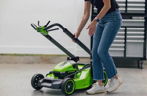 POWERALL 48V (24V x 2) Lawn Mower 46cm Self-Propelled Gen. II - tool only - Image 9