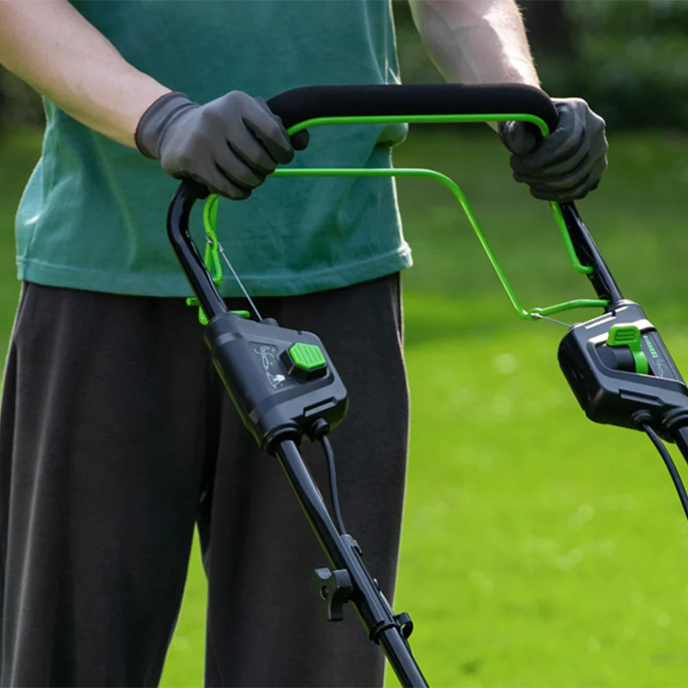 POWERALL 48V (24V x 2) Lawn Mower 46cm Self-Propelled - 2x 4Ah Battery - Image 7